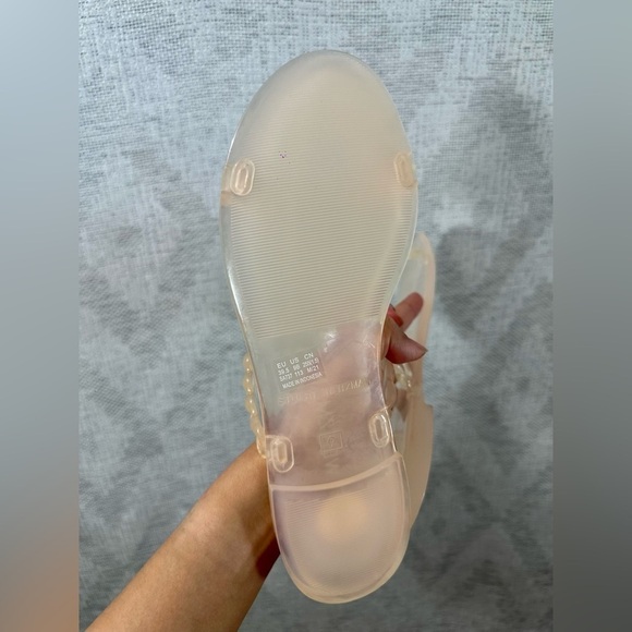 NWOT STUART WEITZMAN Braida Sawyer Jelly Sandals size 9 - Picture 3 of 5